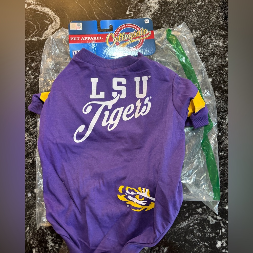 LSU dog shirt